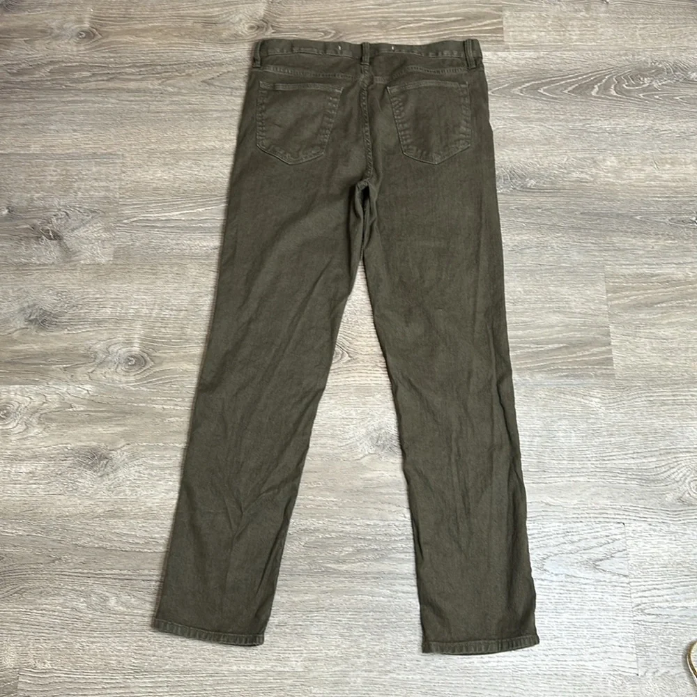 Banana Republic Men’s Slim Linen-Cotton Traveler Pants Brown Sz 34x32